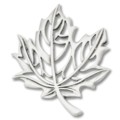 Maple Leaf Silhouette Brooch