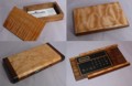 business card, calculator