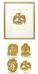Gold Foil & Frame