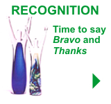 Recognition Awards - Time to say Bravo and Thanks!